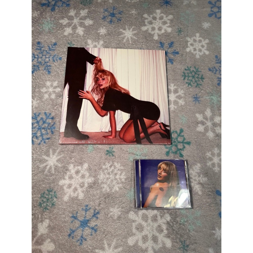 Sabrina Carpenter signed vinyl and CD bundle